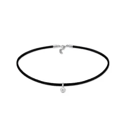 Elli "Choker | Kunstleder< Halsketten|Vergoldet