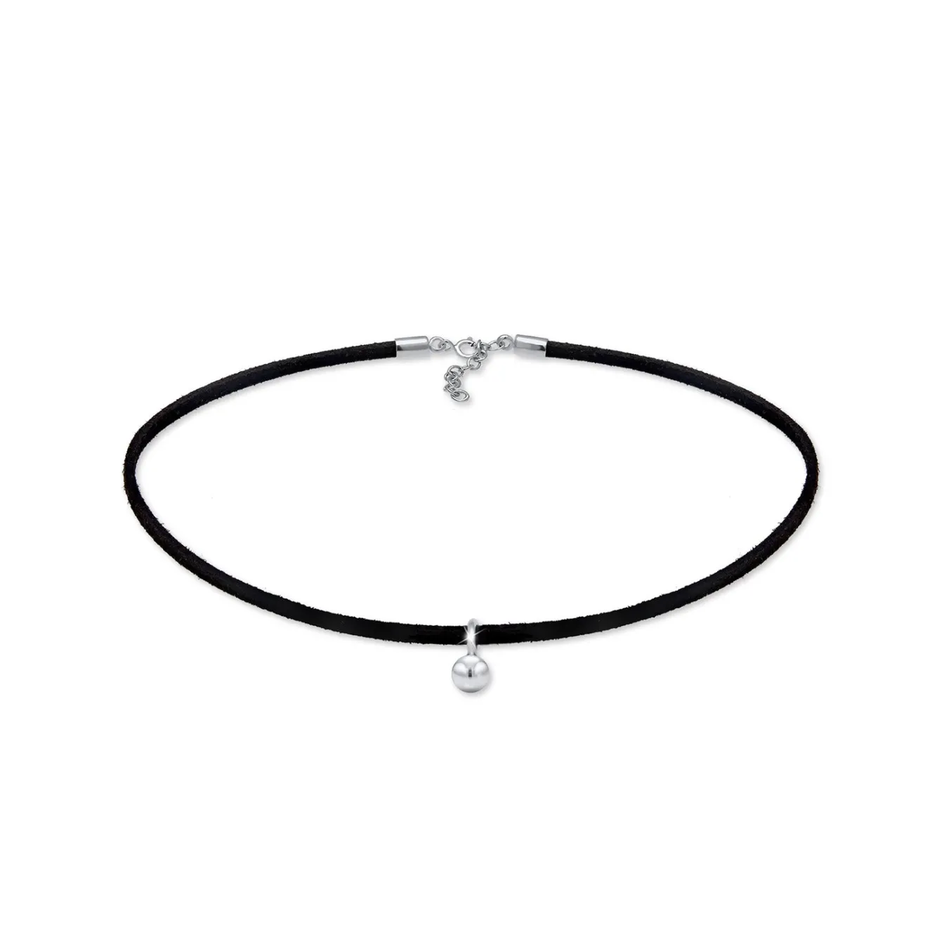 Elli "Choker | Kunstleder< Halsketten|Vergoldet