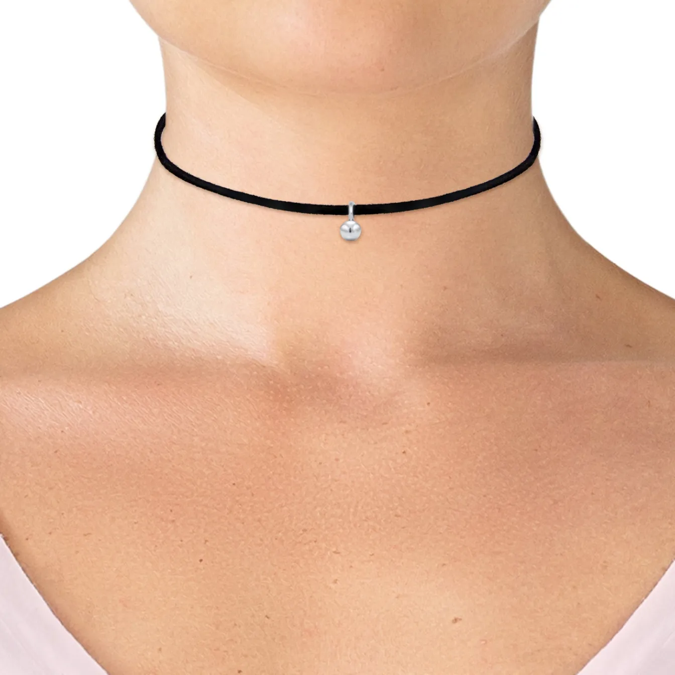 Elli "Choker | Kunstleder< Halsketten|Vergoldet