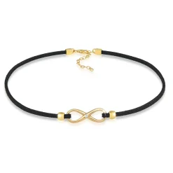 Elli "Choker | Kunstleder, Zirkonia (Weiß)< Symbol-schmuck|Herz-schmuck