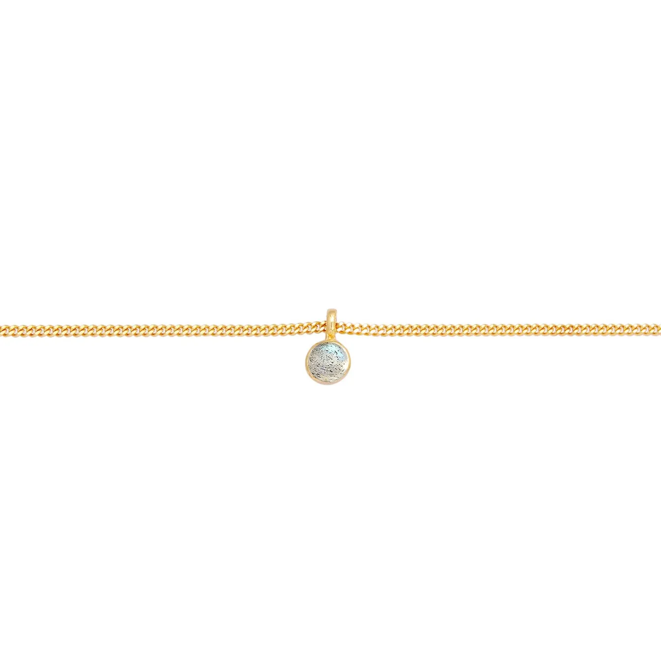 Elli "Choker | Labradorit (Grau)< Halsketten|Vergoldet
