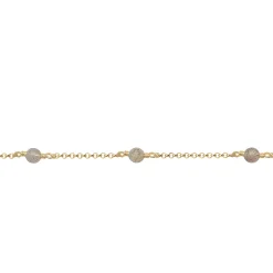 Elli "Choker | Labradorit (Grau)< Halsketten|Vergoldet