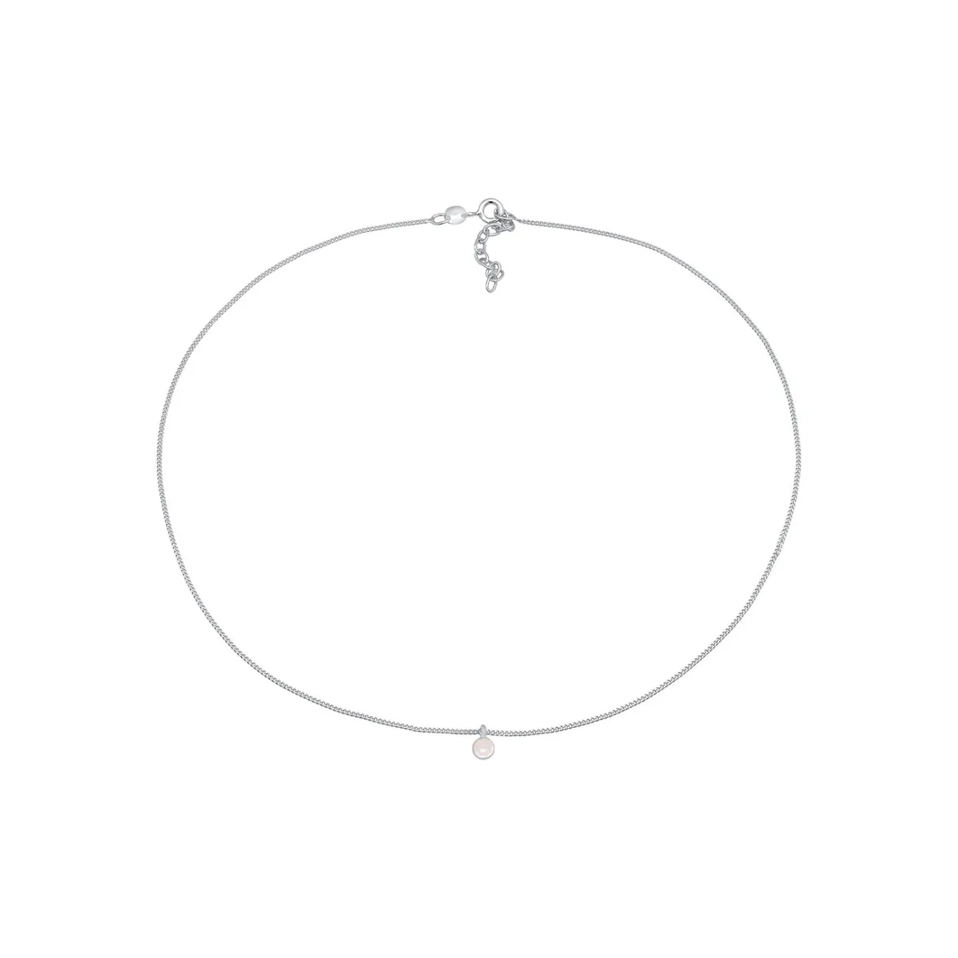 Elli "Choker | Quarz ( Rosa )< Halsketten|Vergoldet