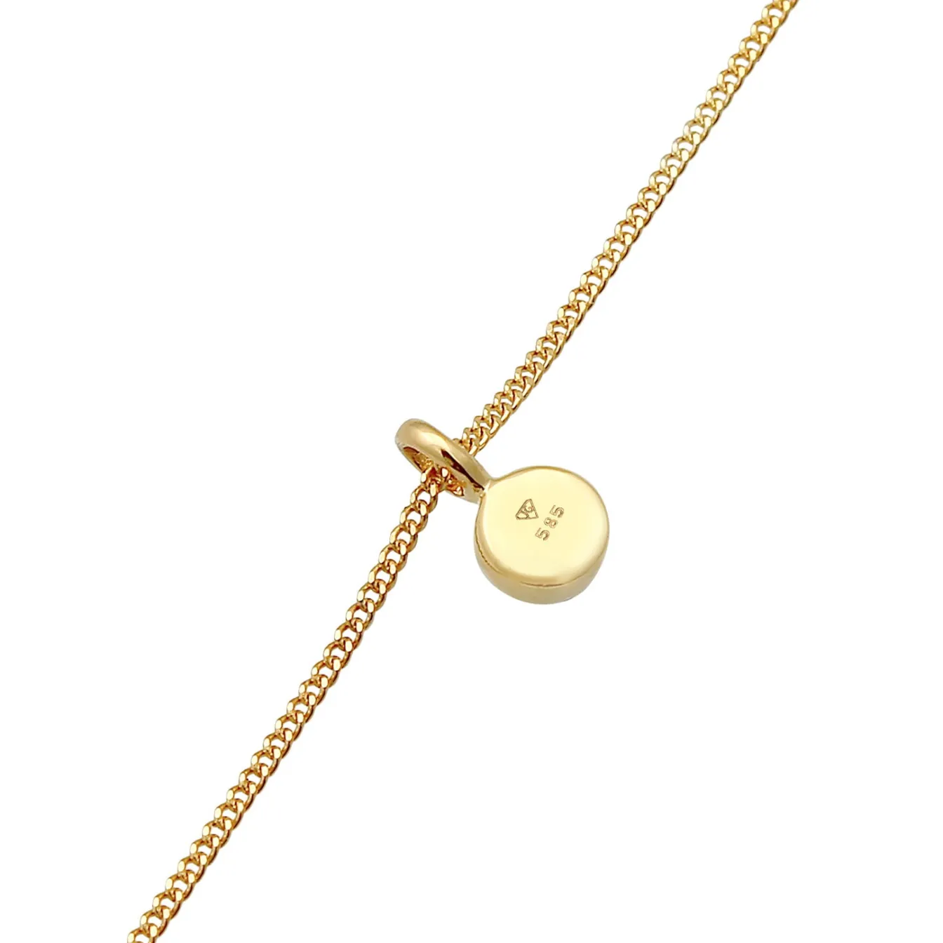 Elli "Choker Anhänger | Mondstein (Weiß)< Edelsteine|Halsketten