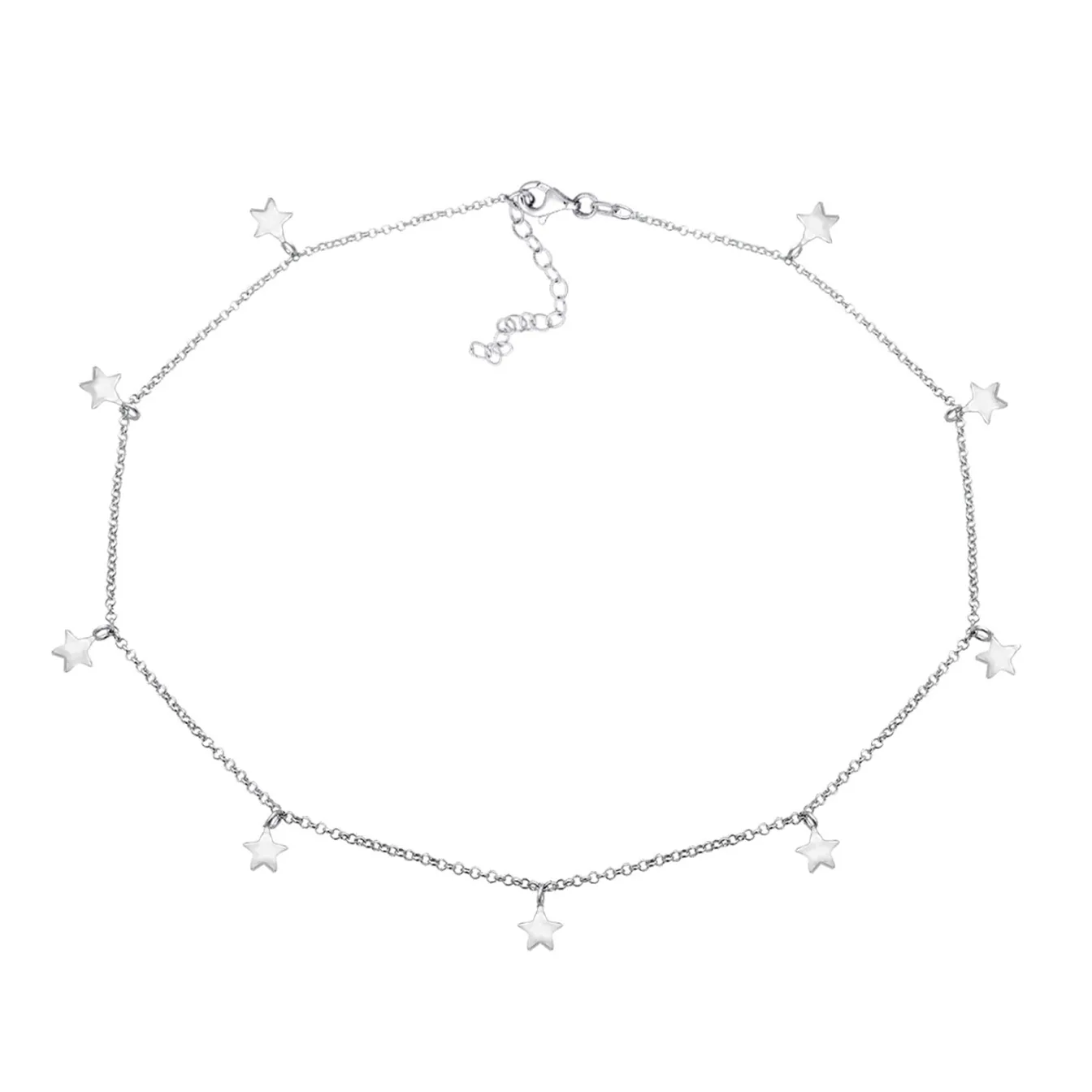 Elli "Choker Astro< Halsketten|Vergoldet