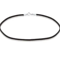 Elli "Choker Basic | Kunstleder< Halsketten|Vergoldet