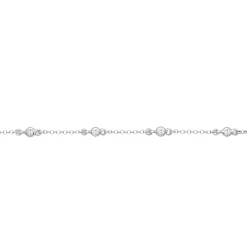 Elli "Choker Basic | Topas (Weiß)< Halsketten|Vergoldet