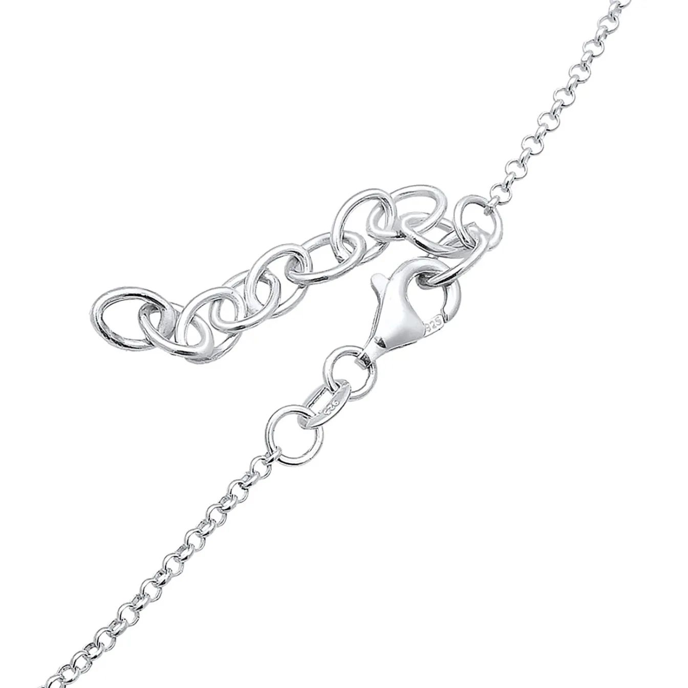Elli "Choker Basic Plättchen< Roségold|Halsketten