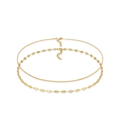 Elli "Choker 2er Set Vintage< Halsketten|Silber