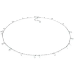 Elli "Choker Geo< Halsketten|Silber