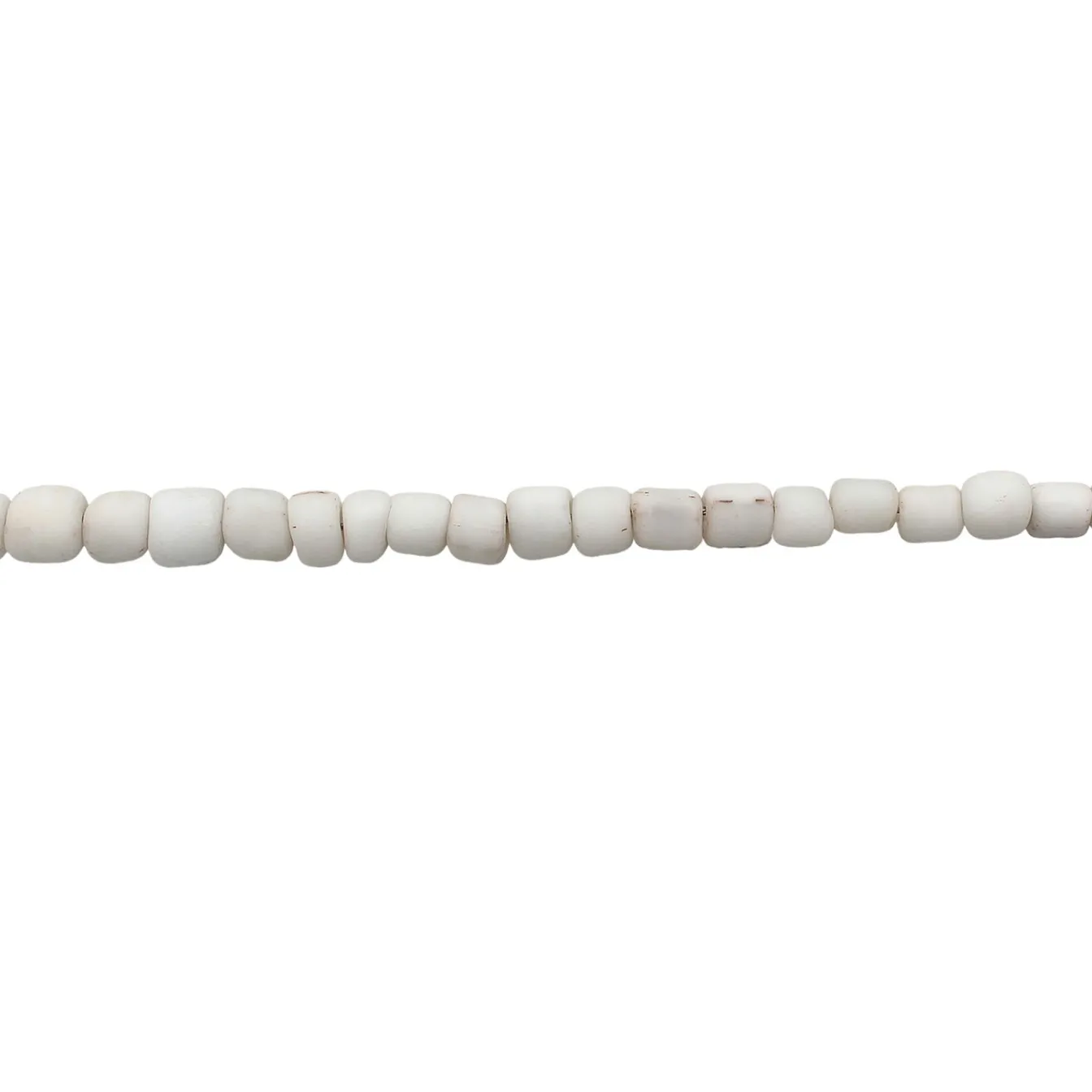 Elli "Choker Glasperlen Weiß< Perlen|Halsketten