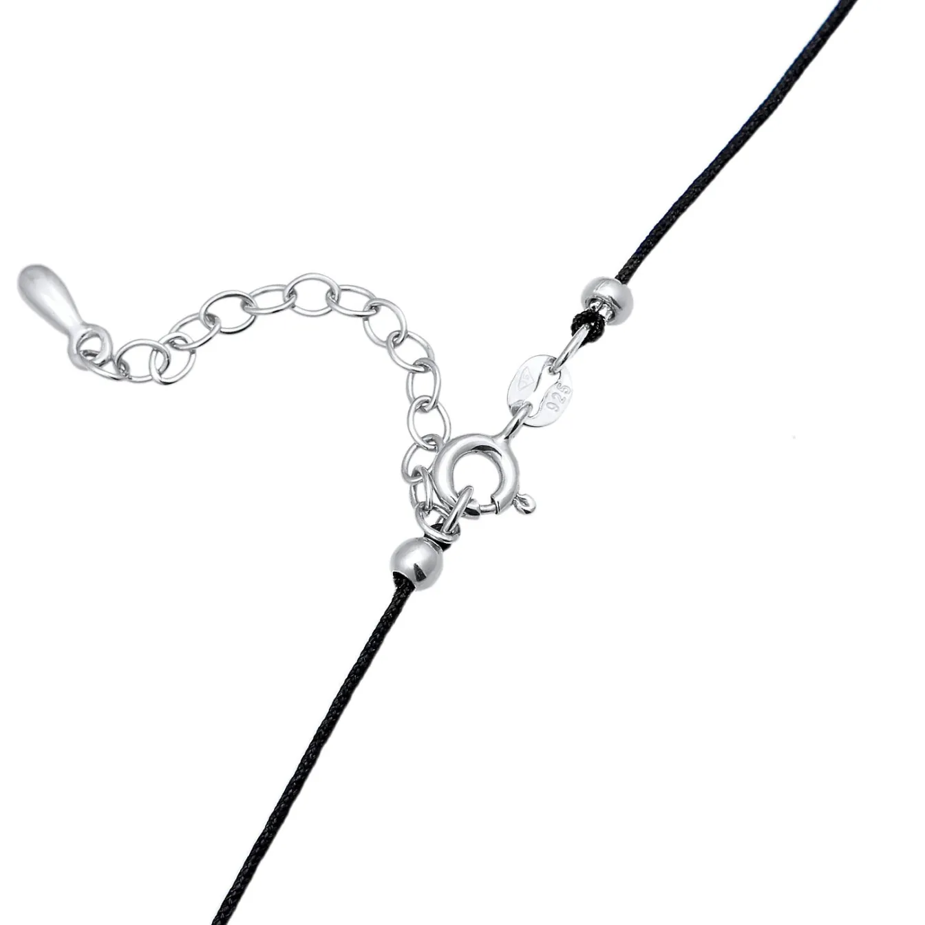 Elli "Choker Halbmond Basic | Nylon< Symbol-schmuck|Halsketten