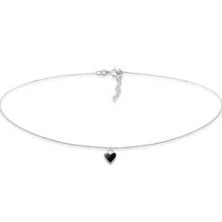Elli "Choker Herz | Emaille< Symbol-schmuck|Herz-schmuck