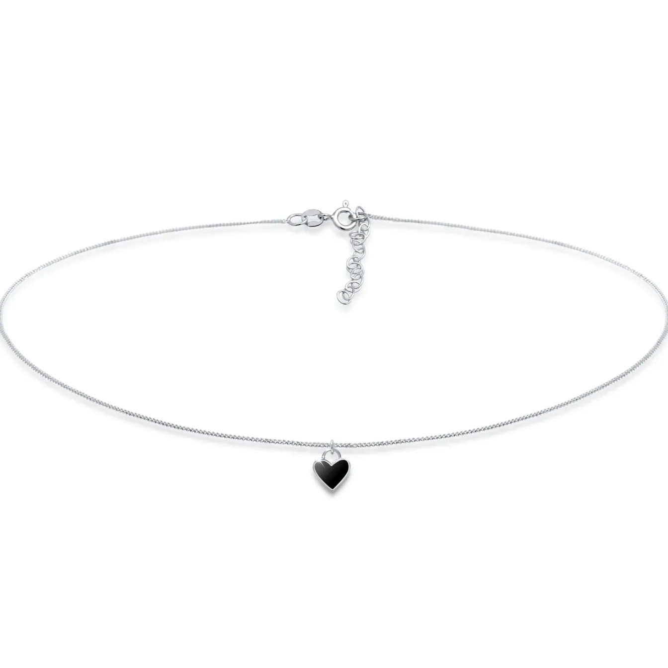 Elli "Choker Herz | Emaille< Symbol-schmuck|Herz-schmuck
