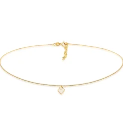 Elli "Choker Herz | Emaille< Symbol-schmuck|Herz-schmuck