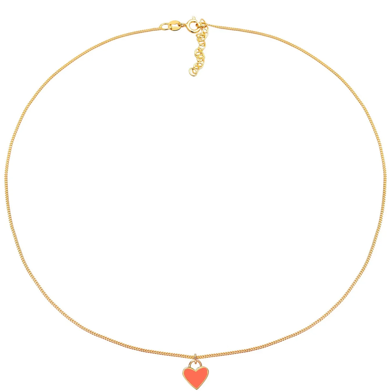 Elli "Choker Herz | Emaille< Symbol-schmuck|Herz-schmuck