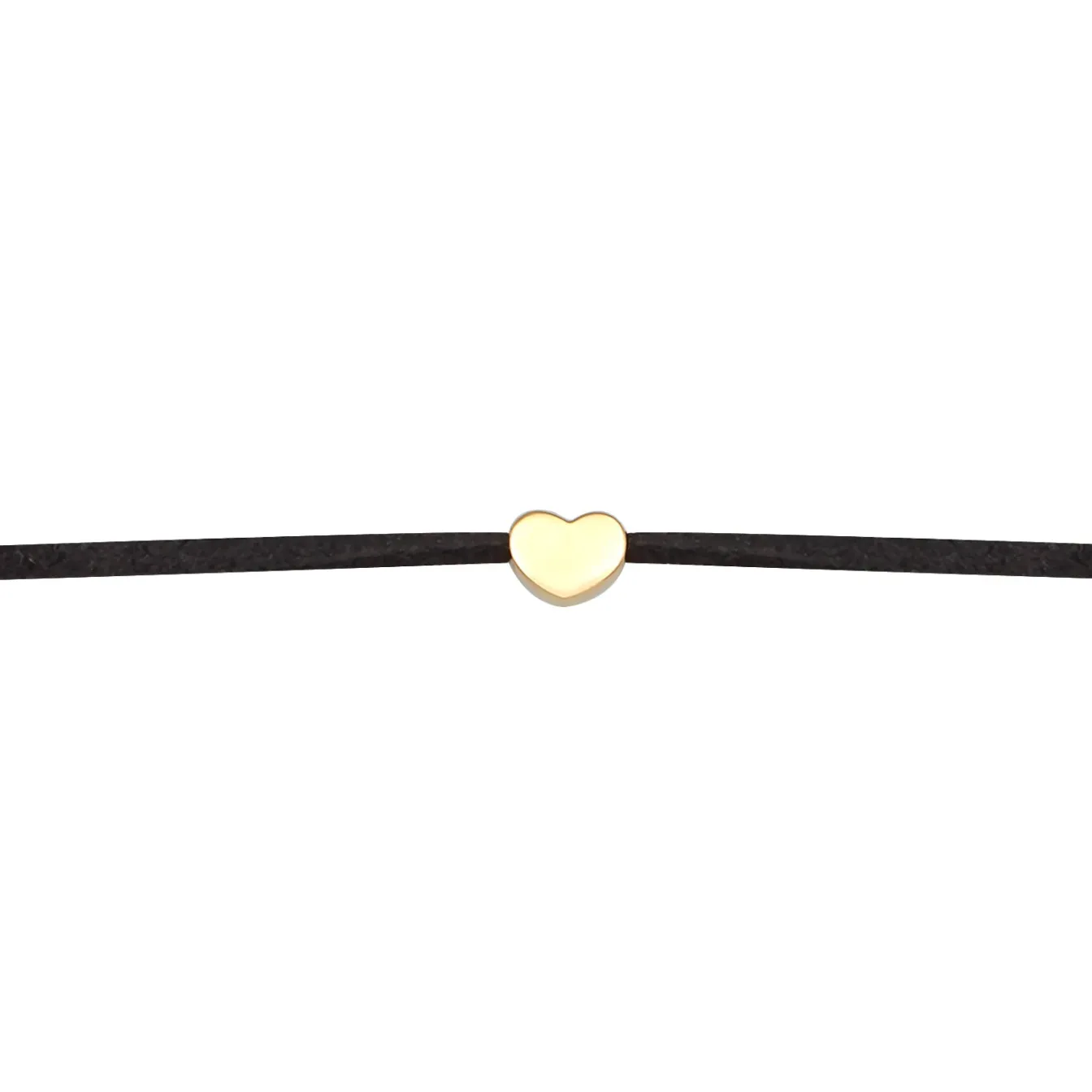 Elli "Choker Herz | Nylon< Silber|Symbol-schmuck