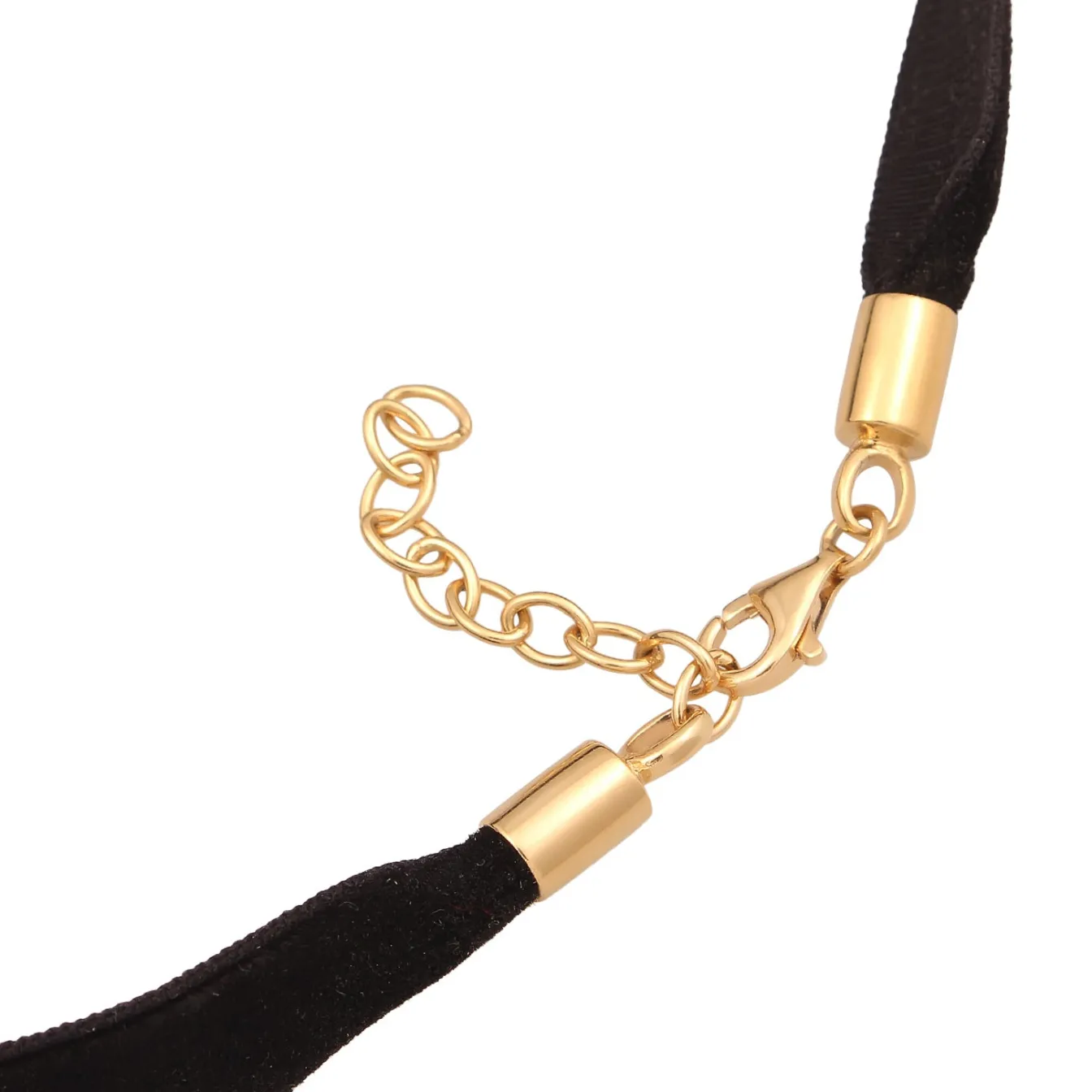 Elli "Choker Herz Anhänger< Vergoldet|Symbol-schmuck