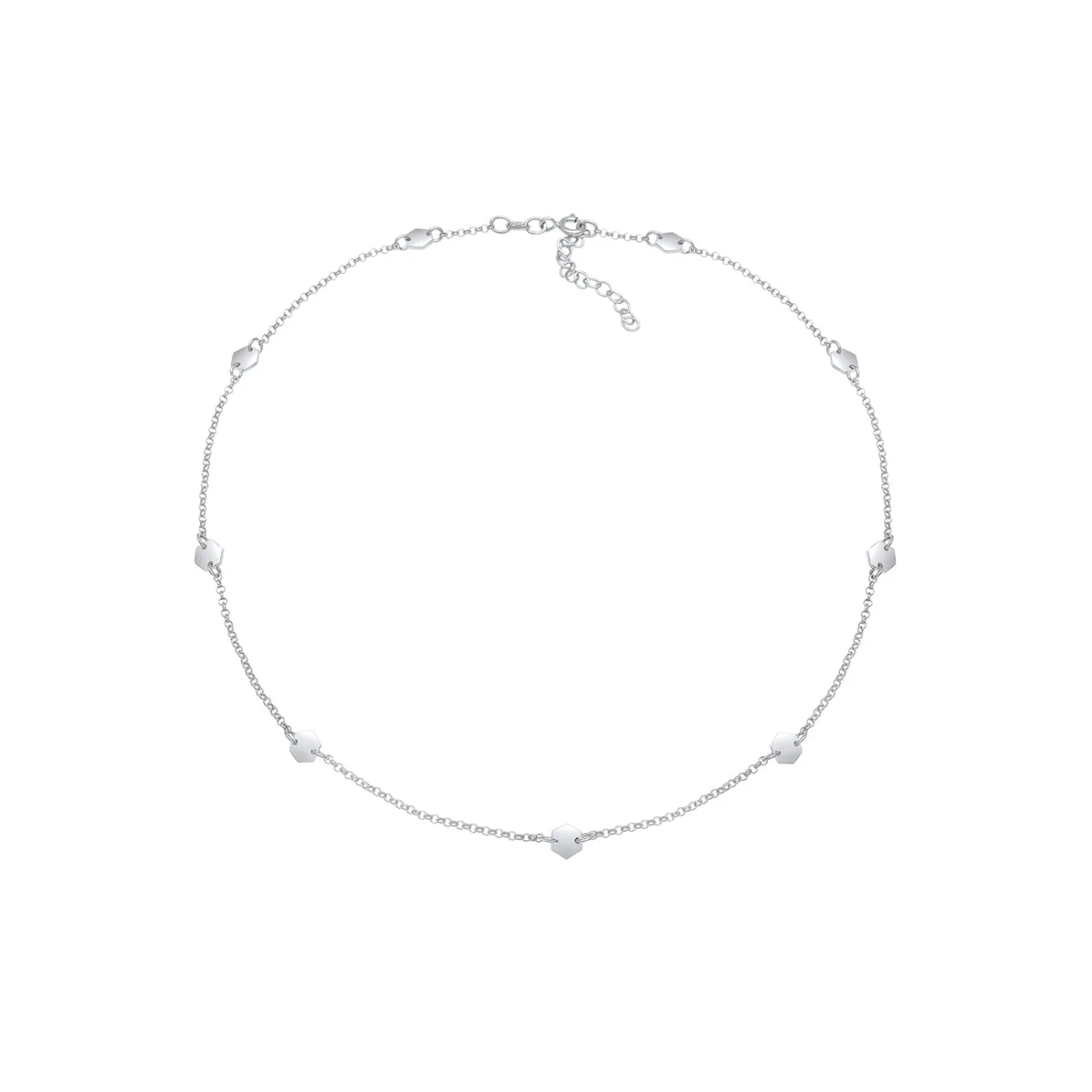 Elli "Choker Hexagon Geo< Letzte Chance|Halsketten