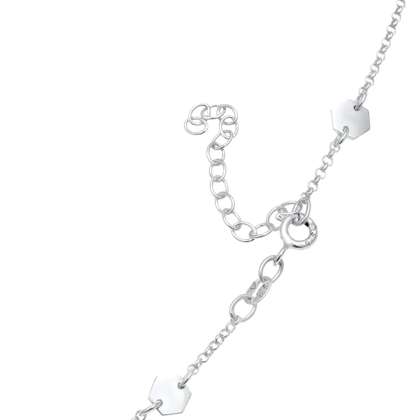 Elli "Choker Hexagon Geo< Letzte Chance|Halsketten