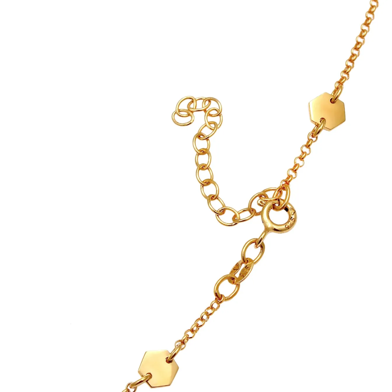 Elli "Choker Hexagon Geo< Letzte Chance|Halsketten