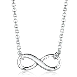 Elli "Choker Infinity< Roségold|Symbol-schmuck