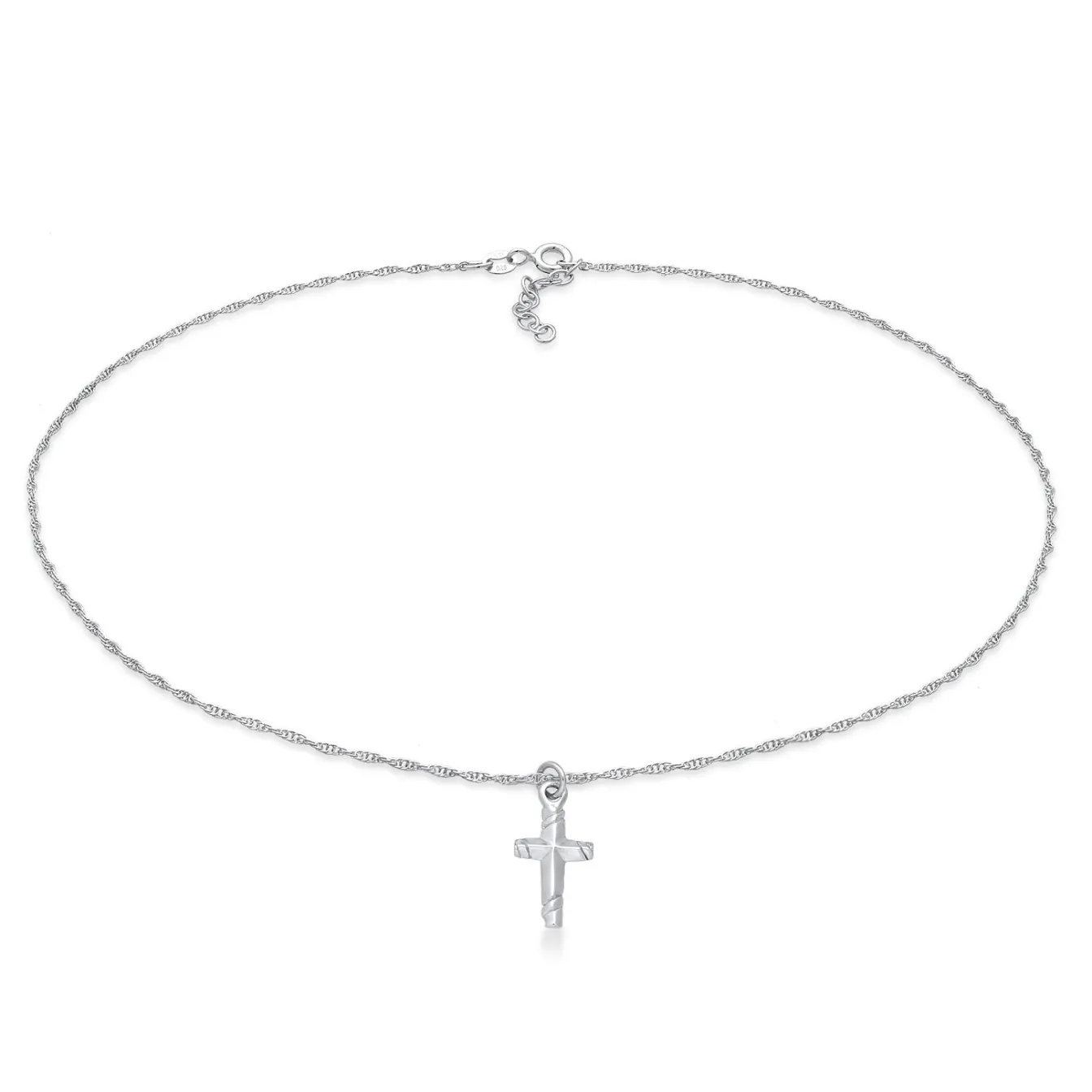 Elli "Choker Kreuz< Symbol-schmuck|Halsketten