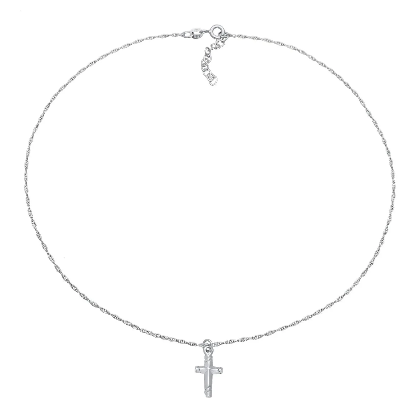 Elli "Choker Kreuz< Symbol-schmuck|Halsketten
