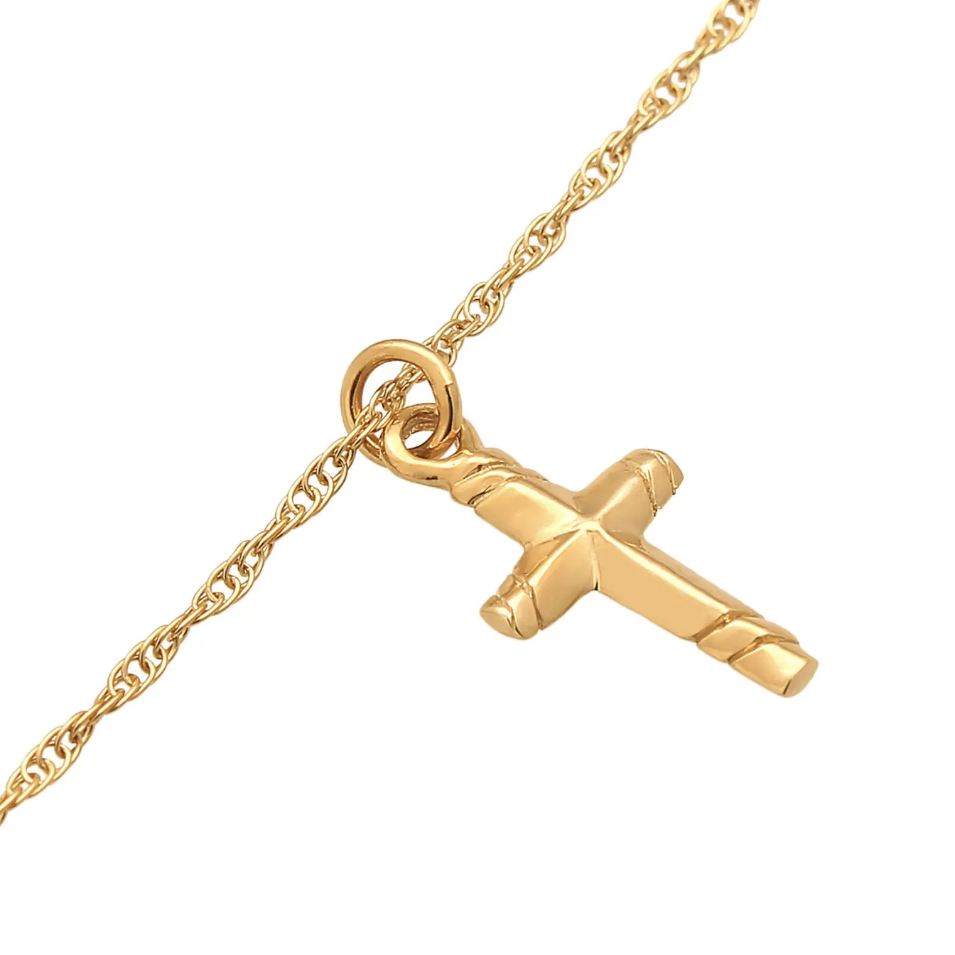 Elli "Choker Kreuz< Symbol-schmuck|Halsketten