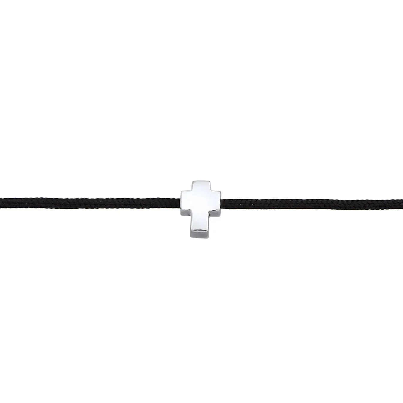 Elli "Choker Kreuz | Nylon< Symbol-schmuck|Halsketten