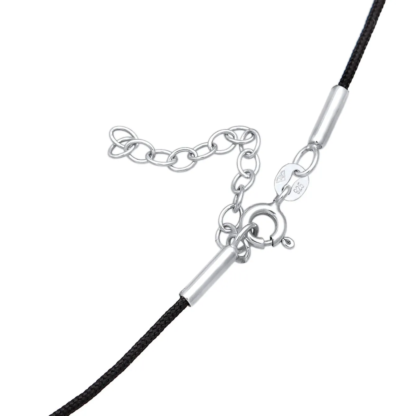 Elli "Choker Kreuz | Nylon< Symbol-schmuck|Halsketten