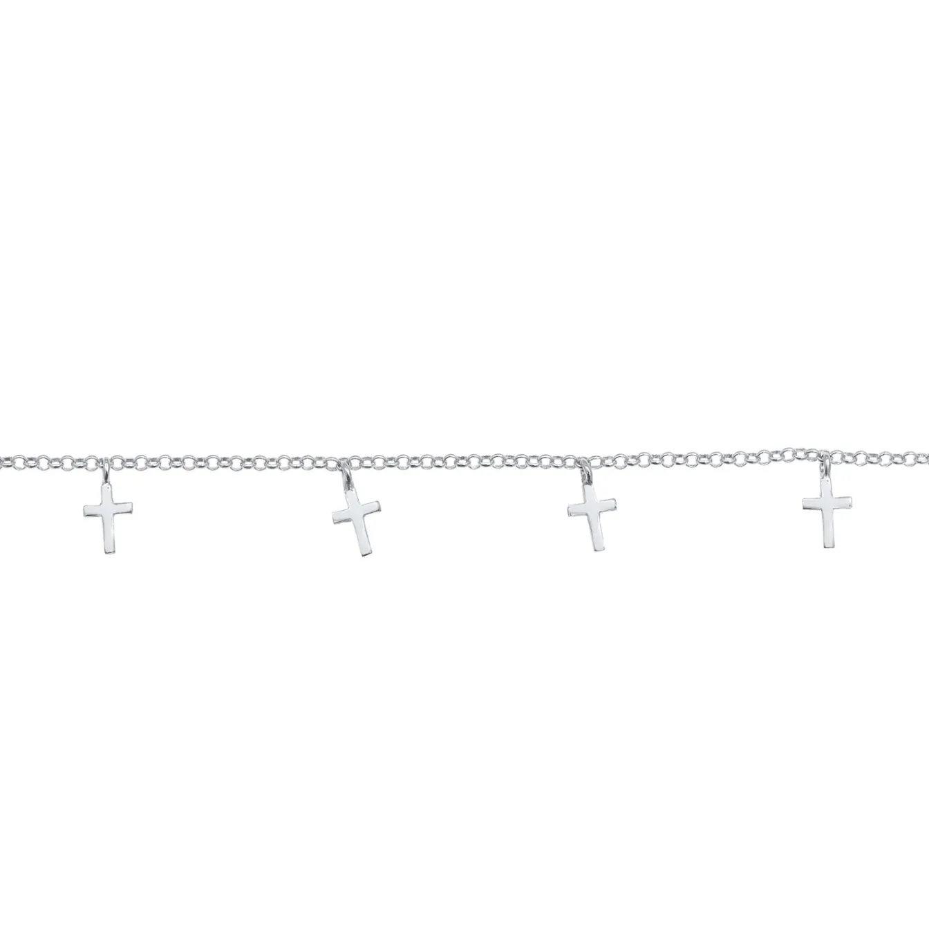 Elli "Choker Kreuz Anhänger< Symbol-schmuck|Halsketten