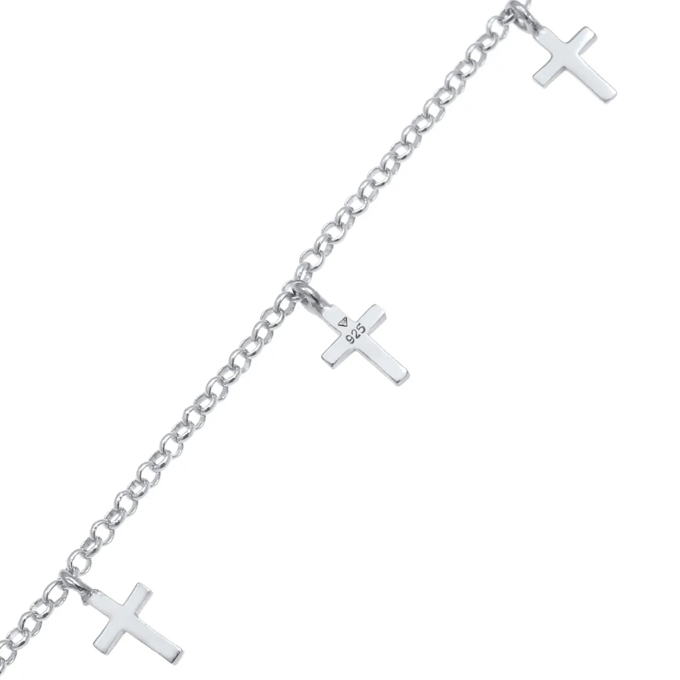 Elli "Choker Kreuz Anhänger< Symbol-schmuck|Halsketten