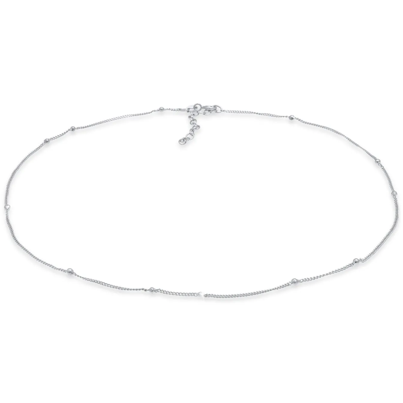 Elli "Choker Kugel< Halsketten|Silber
