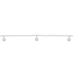 Elli "Choker Kugel Anhänger< Halsketten|Silber