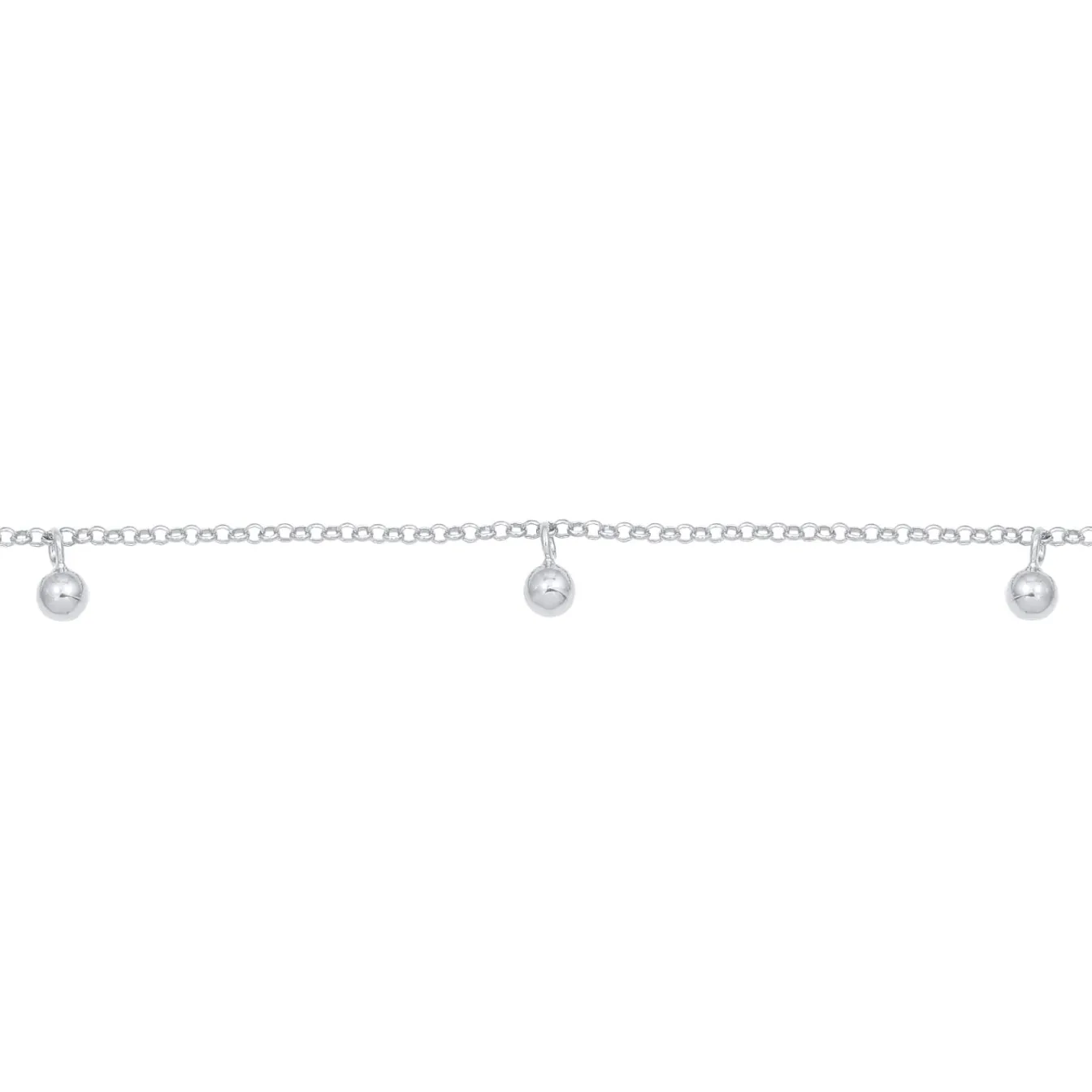 Elli "Choker Kugel Anhänger< Halsketten|Silber
