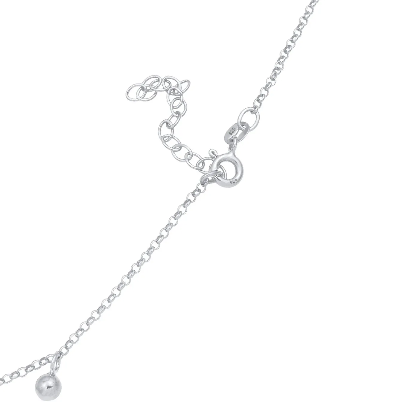 Elli "Choker Kugel Anhänger< Halsketten|Silber