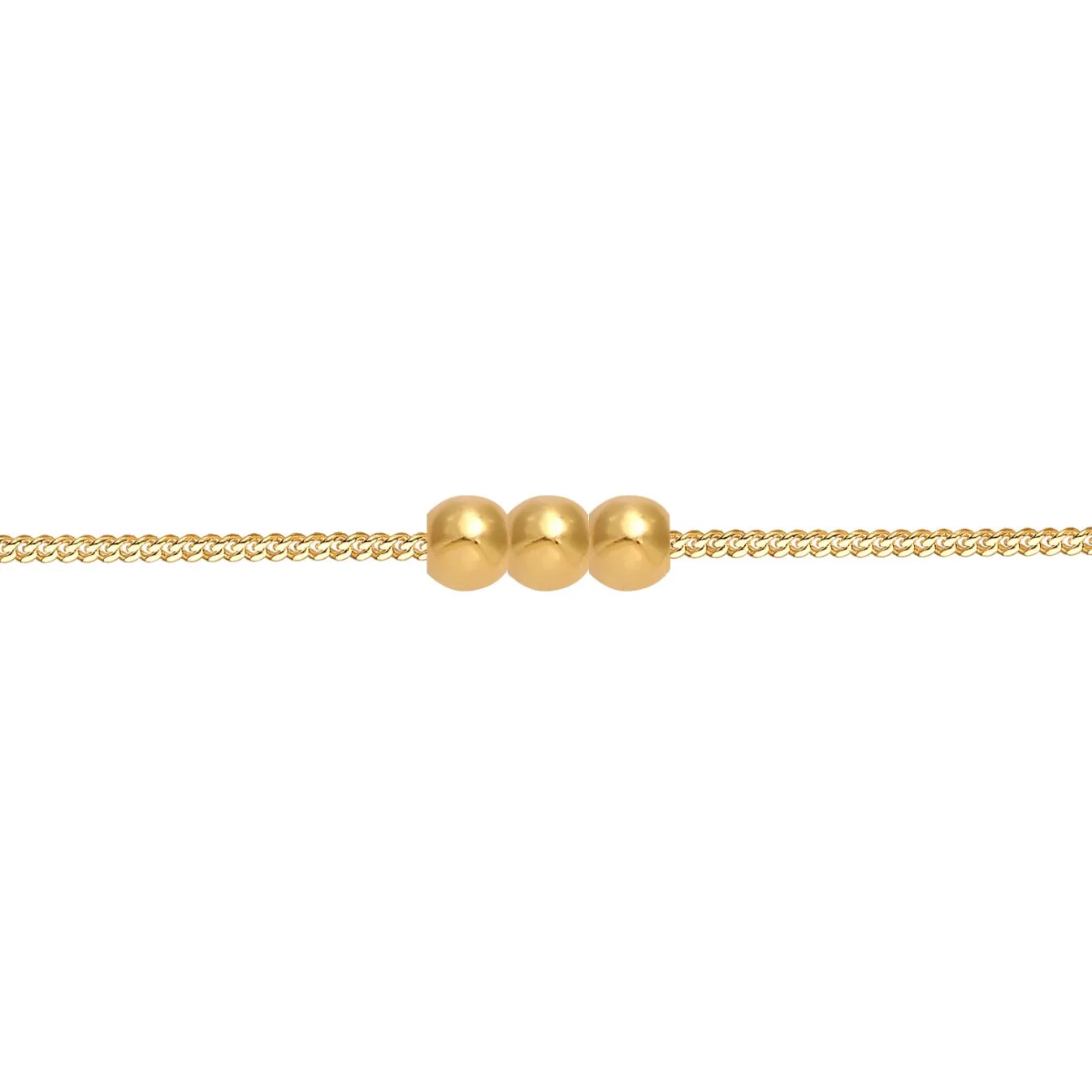 Elli "Choker Kugeln Basic< Halsketten|Silber
