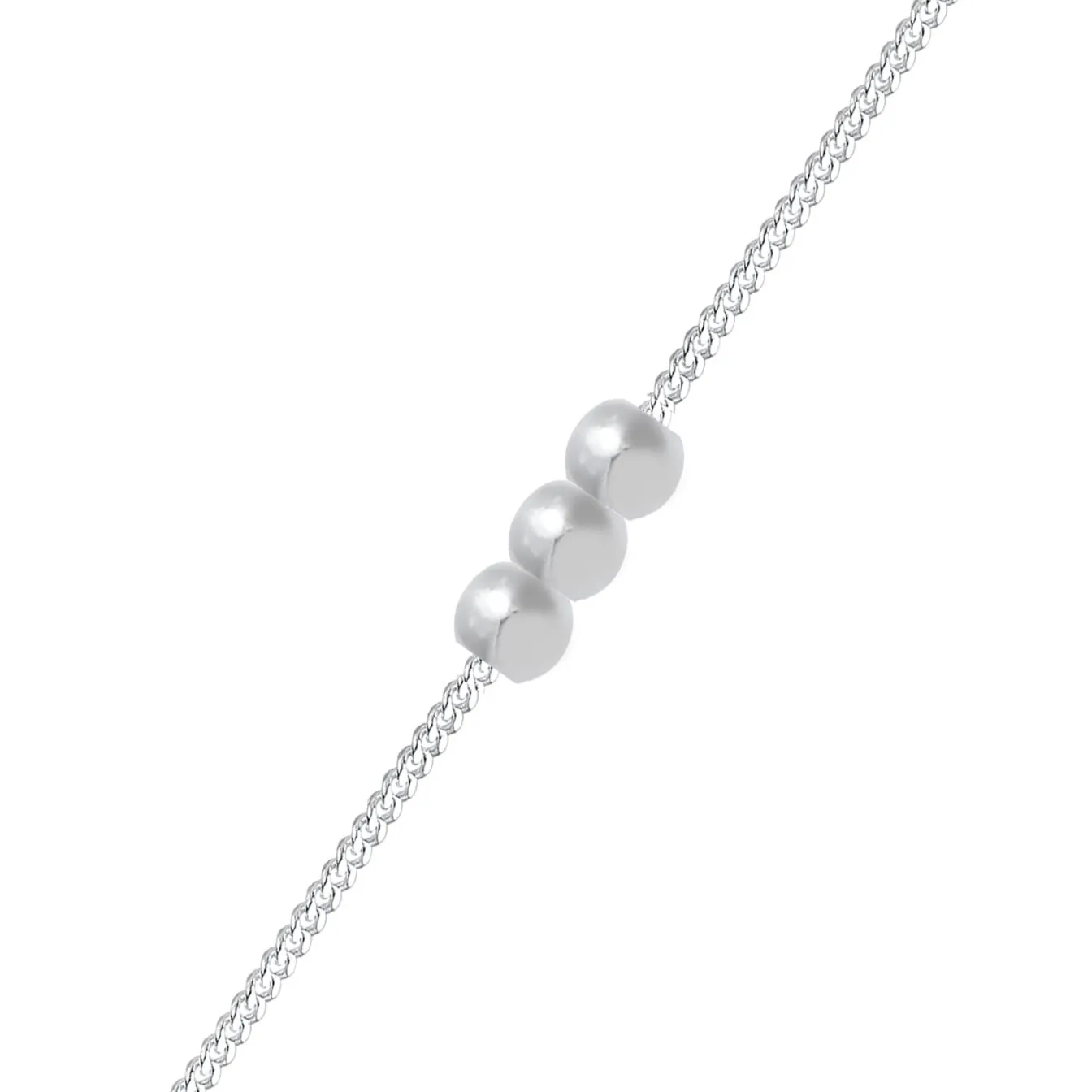 Elli "Choker Kugeln Basic< Halsketten|Silber