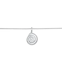Elli "Choker Muschel Anhänger< Halsketten|Silber