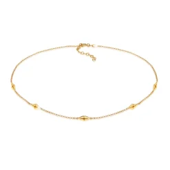 Elli "Choker Raute< Halsketten|Silber