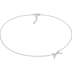 Elli "Choker Schleife< Vergoldet|Symbol-schmuck