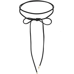Elli "Choker Schleife | Kunstleder< Symbol-schmuck|Halsketten