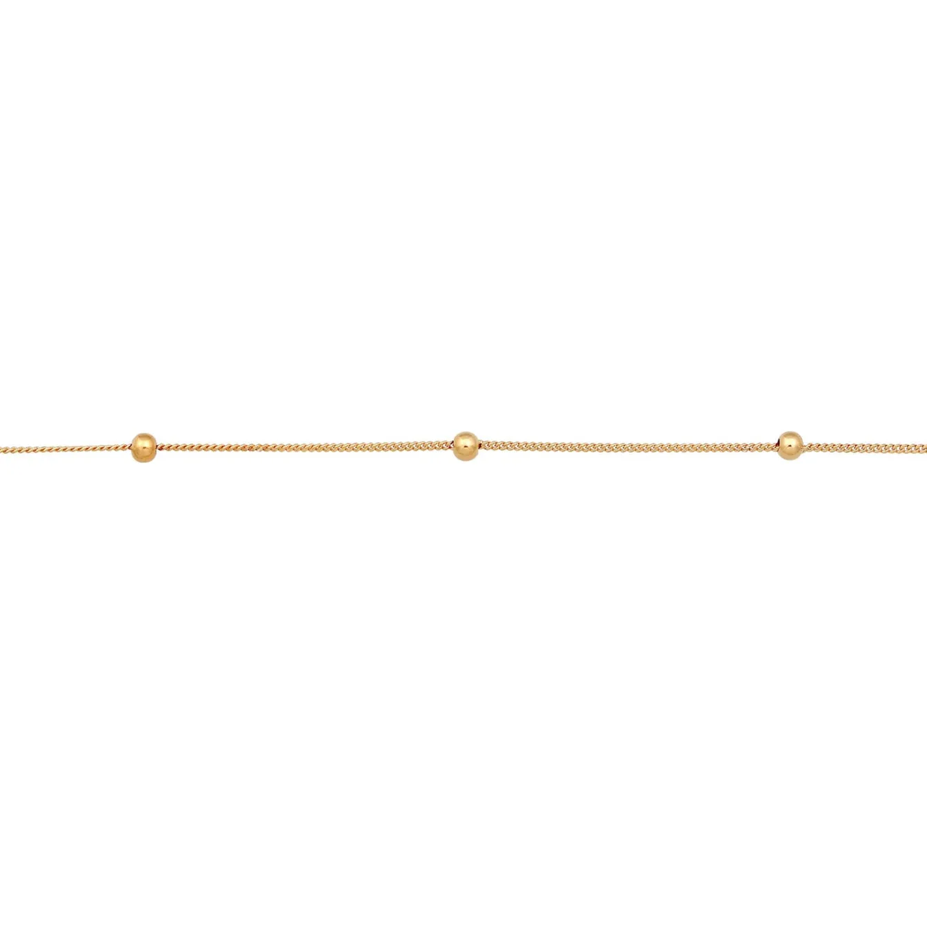 Elli "Choker Silberkugeln< Halsketten|Vergoldet