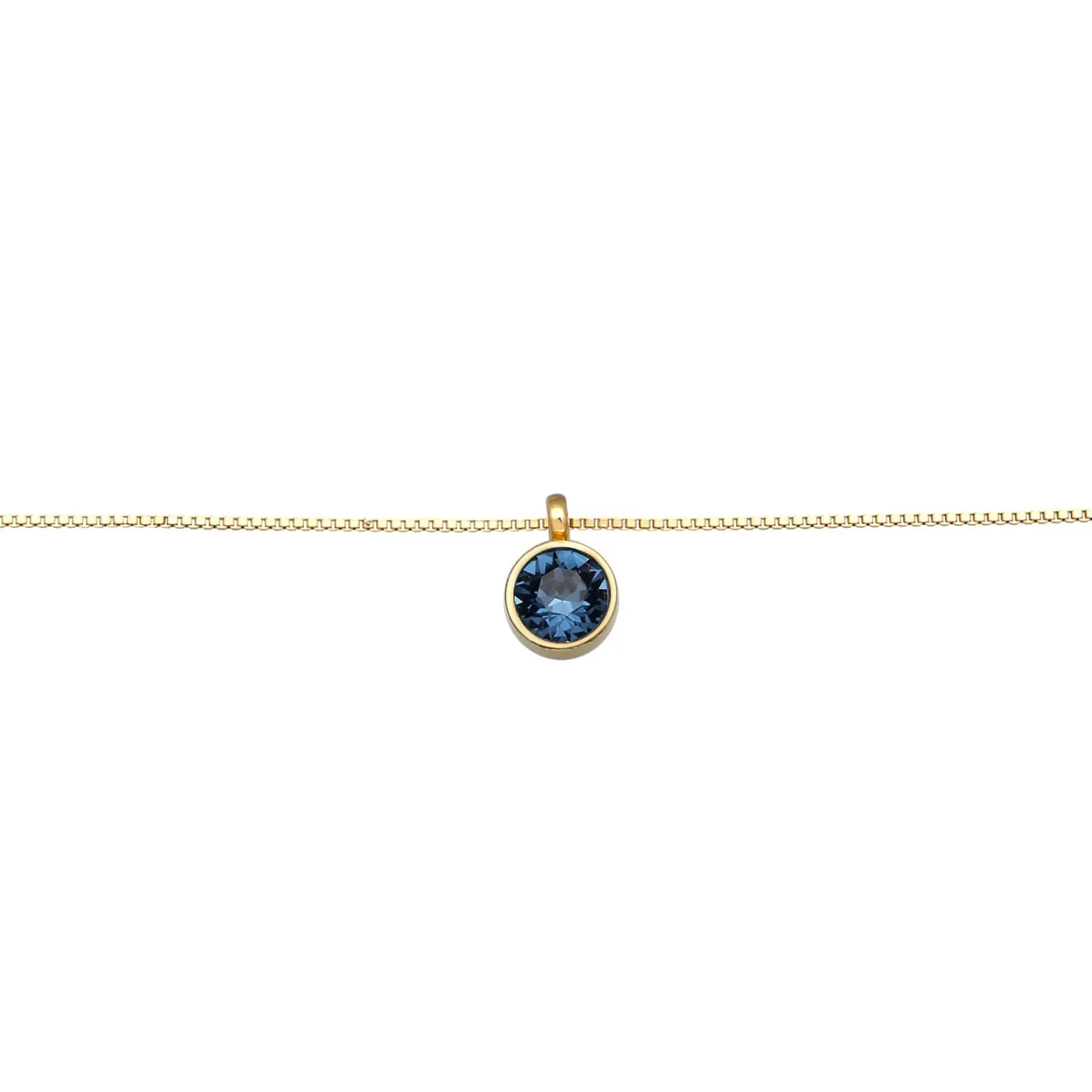 Elli "Choker Solitär | Kristall (Weiß)< Silber|Halsketten