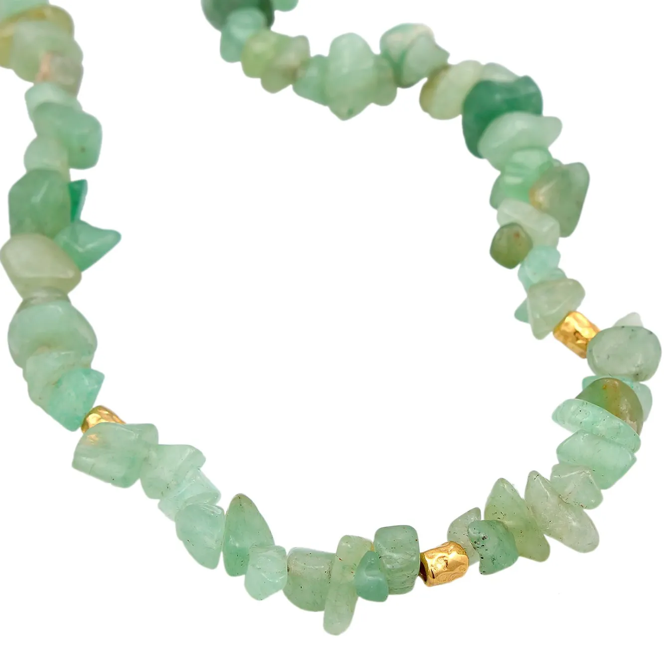 Elli "Choker Splitter | Aventurin (Grün)< Halsketten
