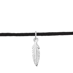 Elli "Choker Stab | Satin< Halsketten|Silber