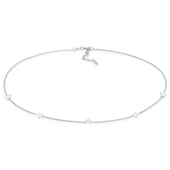 Elli "Choker Stern Astro< Halsketten|Silber