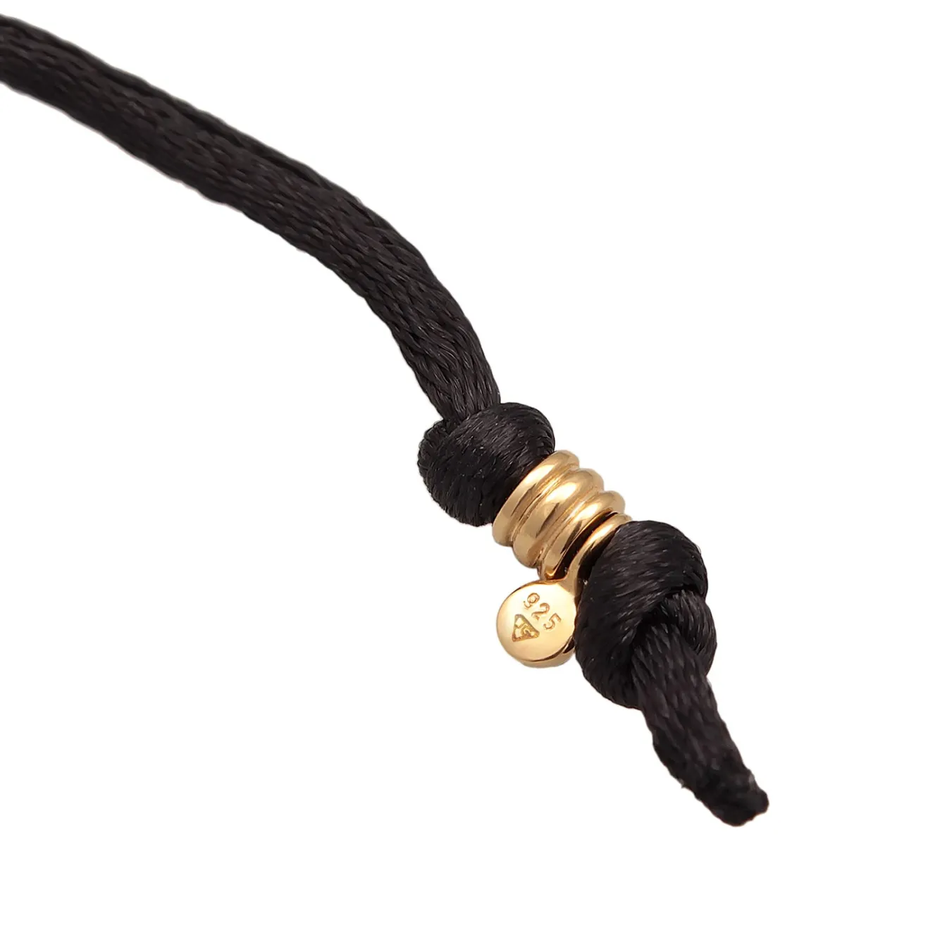 Elli "Choker Tropfen Anhänger | Satin (Grau)< Halsketten