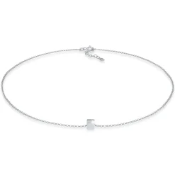 Elli "Choker Würfel< Halsketten|Vergoldet
